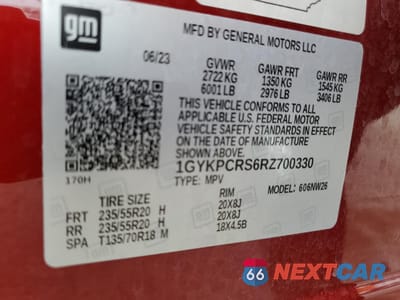 Zdjęcie 13 z 15 samochodu: 2024 CADILLAC XT6 PREMIUM LUXURY VIN:1GYKPCRS6RZ700330 - miniatura