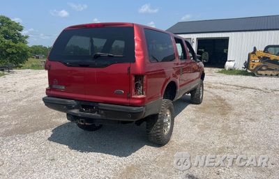 Czwarte zdjęcie samochodu z boku: 2003 FORD EXCURSION XLT VIN:1FMSU41P83EC48225 - miniatura