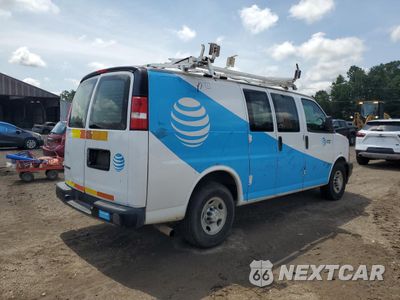 Trzecie zdjęcie samochodu z tyłu: 2017 CHEVROLET EXPRESS G2500 VIN:1GCWGAFF5H1270466 - miniatura
