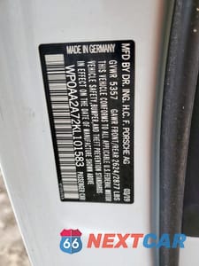 Zdjęcie 13 z 13 samochodu: 2019 PORSCHE PANAMERA BASE VIN:WP0AA2A72KL101583 - miniatura