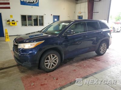 2014 TOYOTA HIGHLANDER LE 5TDBKRFH6ES071003 - główne zdjęcie licytacji z USA - miniatura