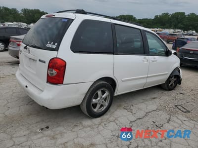 Trzecie zdjęcie samochodu z tyłu: 2002 MAZDA MPV WAGON VIN:JM3LW28A220316515 - miniatura