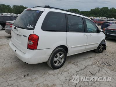Trzecie zdjęcie samochodu z tyłu: 2002 MAZDA MPV WAGON VIN:JM3LW28A220316515 - miniatura