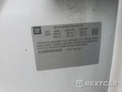 Zdjęcie 12 z 12 samochodu: 2016 CHEVROLET MALIBU LT VIN:1G1ZE5ST0GF292830 - miniatura