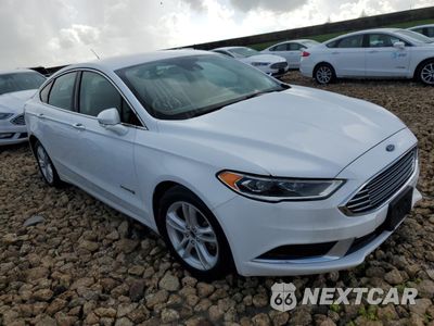 Czwarte zdjęcie samochodu z boku: 2018 FORD FUSION SE HYBRID VIN:3FA6P0LU9JR171700 - miniatura