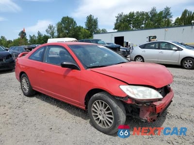 Czwarte zdjęcie samochodu z boku: 2005 HONDA CIVIC LX VIN:1HGEM22595L052992 - miniatura