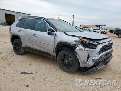 Czwarte zdjęcie samochodu z boku: 2022 TOYOTA RAV4 XSE VIN:4T3E6RFV2NU099788 - miniatura
