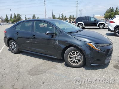 Czwarte zdjęcie samochodu z boku: 2022 TOYOTA COROLLA LE VIN:JTDEAMDE4NJ042298 - miniatura