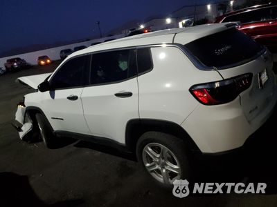 Drugie zdjęcie samochodu z przodu: 2023 JEEP COMPASS SPORT VIN:3C4NJDAN2PT559261 - miniatura