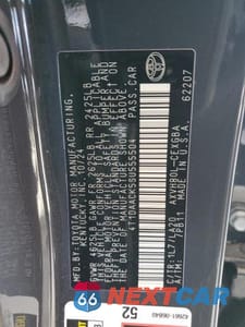 Zdjęcie 12 z 12 samochodu: 2025 TOYOTA CAMRY XLE VIN:4T1DAACK5SU555504 - miniatura