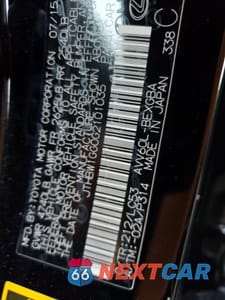 Zdjęcie 12 z 12 samochodu: 2016 LEXUS ES 300H VIN:JTHBW1GG0G2101035 - miniatura