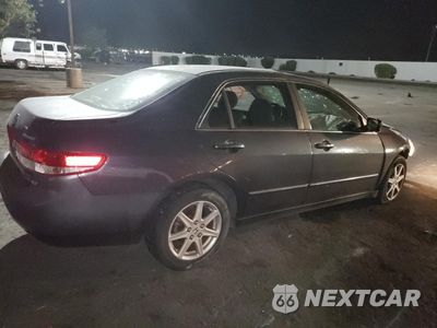 Trzecie zdjęcie samochodu z tyłu: 2003 HONDA ACCORD EX VIN:1HGCM66573A092716 - miniatura