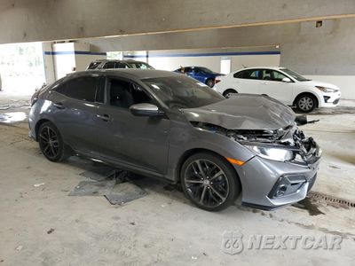 Czwarte zdjęcie samochodu z boku: 2021 HONDA CIVIC SPORT VIN:SHHFK7G42MU207081 - miniatura