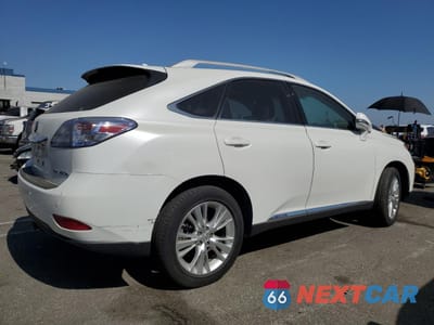 Trzecie zdjęcie samochodu z tyłu: 2011 LEXUS RX 450H VIN:JTJBC1BA8B2423425 - miniatura