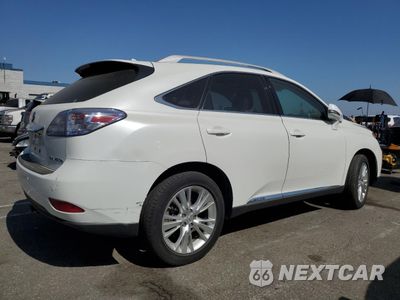 Trzecie zdjęcie samochodu z tyłu: 2011 LEXUS RX 450H VIN:JTJBC1BA8B2423425 - miniatura