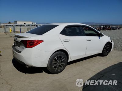 Trzecie zdjęcie samochodu z tyłu: 2018 TOYOTA COROLLA L VIN:2T1BURHE7JC011019 - miniatura