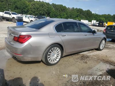 Trzecie zdjęcie samochodu z tyłu: 2013 BMW 740 LI VIN:WBAYE4C58DDW22568 - miniatura
