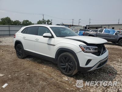 Czwarte zdjęcie samochodu z boku: 2022 VOLKSWAGEN ATLAS CROSS SPORT SE VIN:1V2KE2CA9NC204276 - miniatura
