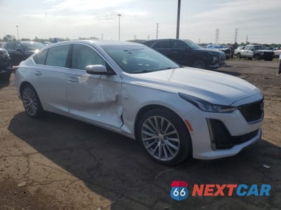 Czwarte zdjęcie samochodu z boku: 2023 CADILLAC CT5 PREMIUM LUXURY VIN:1G6DN5RW0P0150372 - miniatura