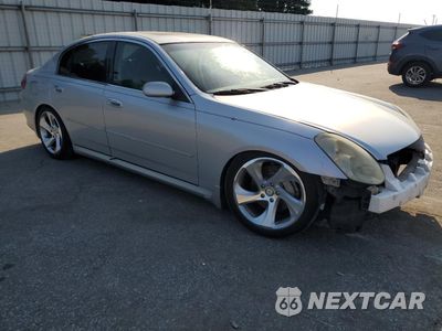 Czwarte zdjęcie samochodu z boku: 2006 INFINITI G35 VIN:JNKCV51F66M603503 - miniatura