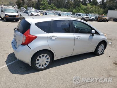 Trzecie zdjęcie samochodu z tyłu: 2014 NISSAN VERSA NOTE S VIN:3N1CE2CP5EL353642 - miniatura