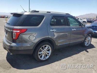 Trzecie zdjęcie samochodu z tyłu: 2014 FORD EXPLORER LIMITED VIN:1FM5K7F81EGB68293 - miniatura