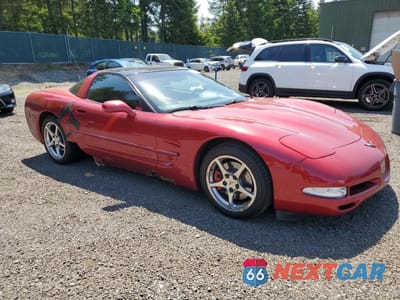 Czwarte zdjęcie samochodu z boku: 2001 CHEVROLET CORVETTE VIN:1G1YY22G715129366 - miniatura