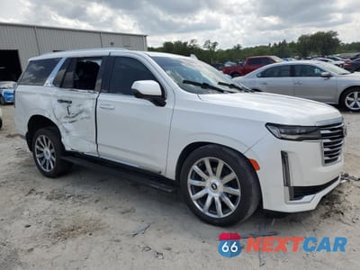 Czwarte zdjęcie samochodu z boku: 2023 CADILLAC ESCALADE PREMIUM LUXURY PLATINUM VIN:1GYS4DKLXPR527295 - miniatura