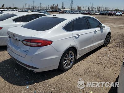 Trzecie zdjęcie samochodu z tyłu: 2017 FORD FUSION SE HYBRID VIN:3FA6P0LU4HR409303 - miniatura