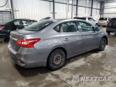 Trzecie zdjęcie samochodu z tyłu: 2017 NISSAN SENTRA S VIN:3N1AB7AP8HL714642 - miniatura