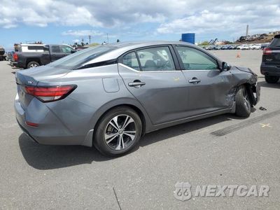Trzecie zdjęcie samochodu z tyłu: 2021 NISSAN SENTRA SV VIN:3N1AB8CV9MY329878 - miniatura