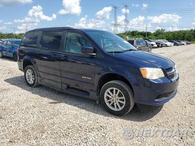 Czwarte zdjęcie samochodu z boku: 2013 DODGE GRAND CARAVAN SXT VIN:2C7WDGCG8DR731693 - miniatura