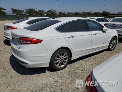 Trzecie zdjęcie samochodu z tyłu: 2017 FORD FUSION SE HYBRID VIN:3FA6P0LU4HR409169 - miniatura
