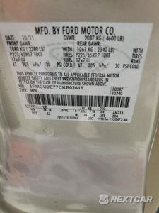 Zdjęcie 13 z 15 samochodu: 2012 FORD ESCAPE LIMITED VIN:1FMCU9E77CKB02816 - miniatura