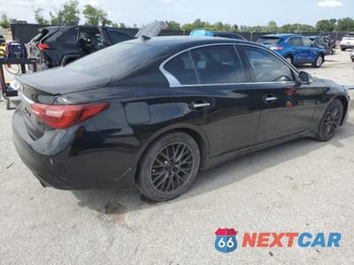 Trzecie zdjęcie samochodu z tyłu: 2019 INFINITI Q50 LUXE VIN:JN1EV7AP9KM541848 - miniatura