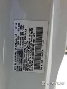 Zdjęcie 13 z 13 samochodu: 2014 HONDA ODYSSEY TOURING VIN:5FNRL5H93EB040399 - miniatura