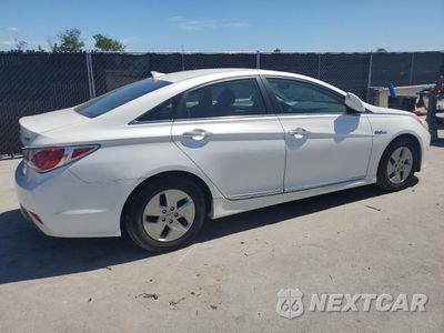 Trzecie zdjęcie samochodu z tyłu: 2012 HYUNDAI SONATA HYBRID VIN:KMHEC4A42CA032867 - miniatura