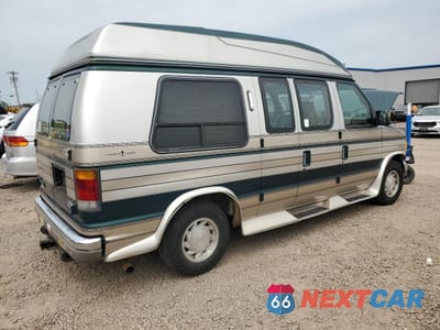 Trzecie zdjęcie samochodu z tyłu: 1994 FORD ECONOLINE E150 VAN VIN:1FDEE14H1RHB89667 - miniatura