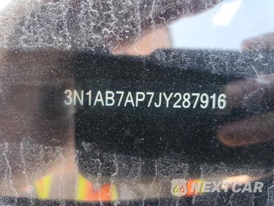 Zdjęcie 12 z 13 samochodu: 2018 NISSAN SENTRA S VIN:3N1AB7AP7JY287916 - miniatura