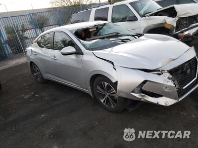 Czwarte zdjęcie samochodu z boku: 2022 NISSAN SENTRA SV VIN:3N1AB8CV1NY257902 - miniatura