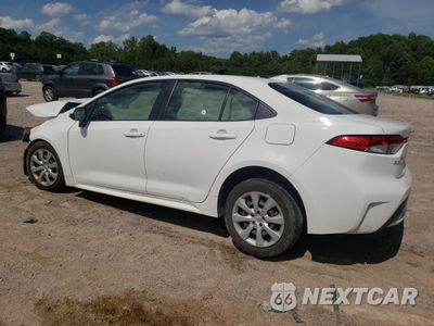 Drugie zdjęcie samochodu z przodu: 2021 TOYOTA COROLLA LE VIN:JTDEPMAE1MJ135135 - miniatura