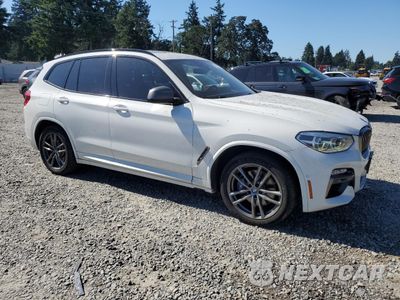 Czwarte zdjęcie samochodu z boku: 2019 BMW X3 XDRIVEM40I VIN:5UXTS3C54K0Z05486 - miniatura