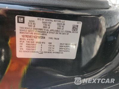 Zdjęcie 12 z 14 samochodu: 2012 GMC SIERRA K1500 SLE VIN:1GTR2VE71CZ197264 - miniatura