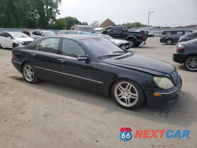 Czwarte zdjęcie samochodu z boku: 2004 MERCEDES-BENZ S 430 4MATIC VIN:WDBNG83J74A407297 - miniatura