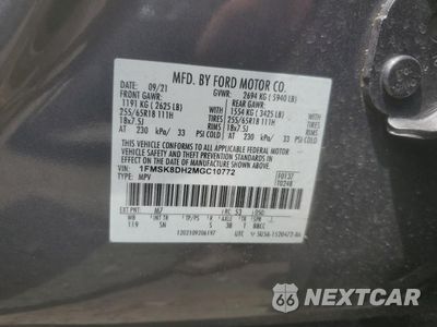 Zdjęcie 14 z 15 samochodu: 2021 FORD EXPLORER XLT VIN:1FMSK8DH2MGC10772 - miniatura