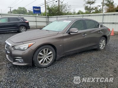 2015 INFINITI Q50 BASE JN1BV7AR5FM417778 - główne zdjęcie licytacji z USA - miniatura