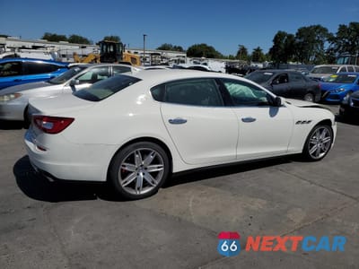 Trzecie zdjęcie samochodu z tyłu: 2014 MASERATI QUATTROPORTE GTS VIN:ZAM56PPA8E1073075 - miniatura