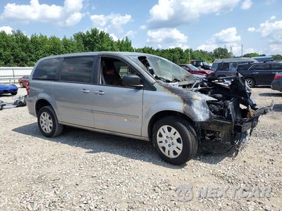 Czwarte zdjęcie samochodu z boku: 2017 DODGE GRAND CARAVAN SE VIN:2C4RDGBG8HR618229 - miniatura