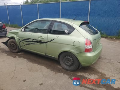 Drugie zdjęcie samochodu z przodu: 2007 HYUNDAI ACCENT BASE VIN:KMHCN35C47U013870 - miniatura