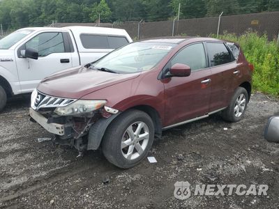 2009 NISSAN MURANO S JN8AZ18W19W140551 - główne zdjęcie licytacji z USA - miniatura